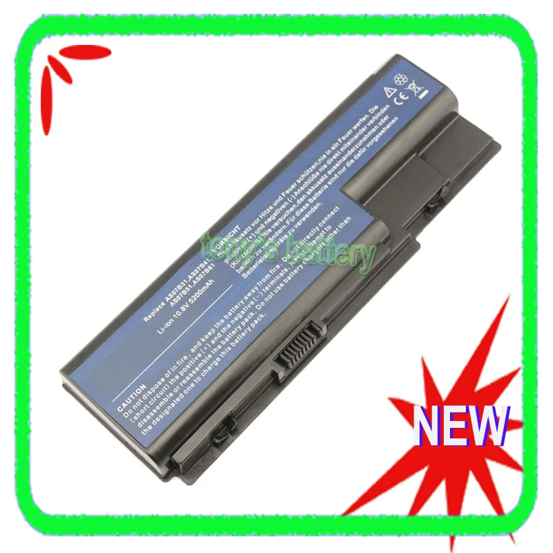 6 Cell 5200 мАч Батарея для Acer Aspire 5530 5710 5730 5920 5930 г 6935 7730 7720 г 7520 8730z 8920 8930 г as07b61 as07b71 as07b72