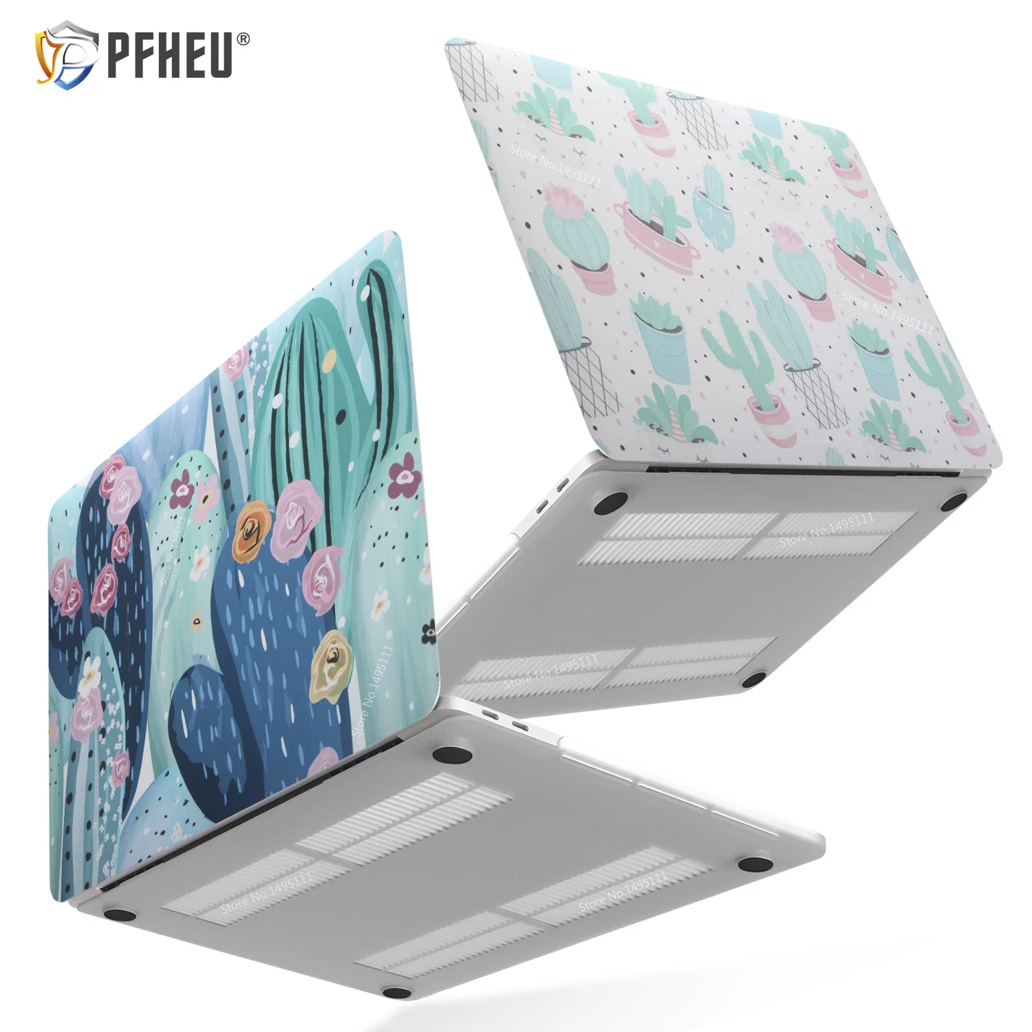 

Elegant Print Succulent plants Laptop Case For MacBook Air Pro Retina 11 12 13 15 inch with Touch Bar + Keyboard Cover