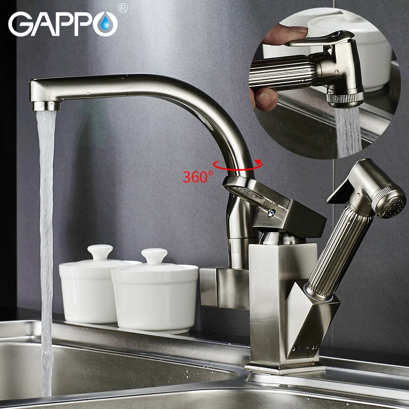 Gappo kitchen Faucets chrome kitchen faucet mixer kitchen pull out flexible kitchen water sink