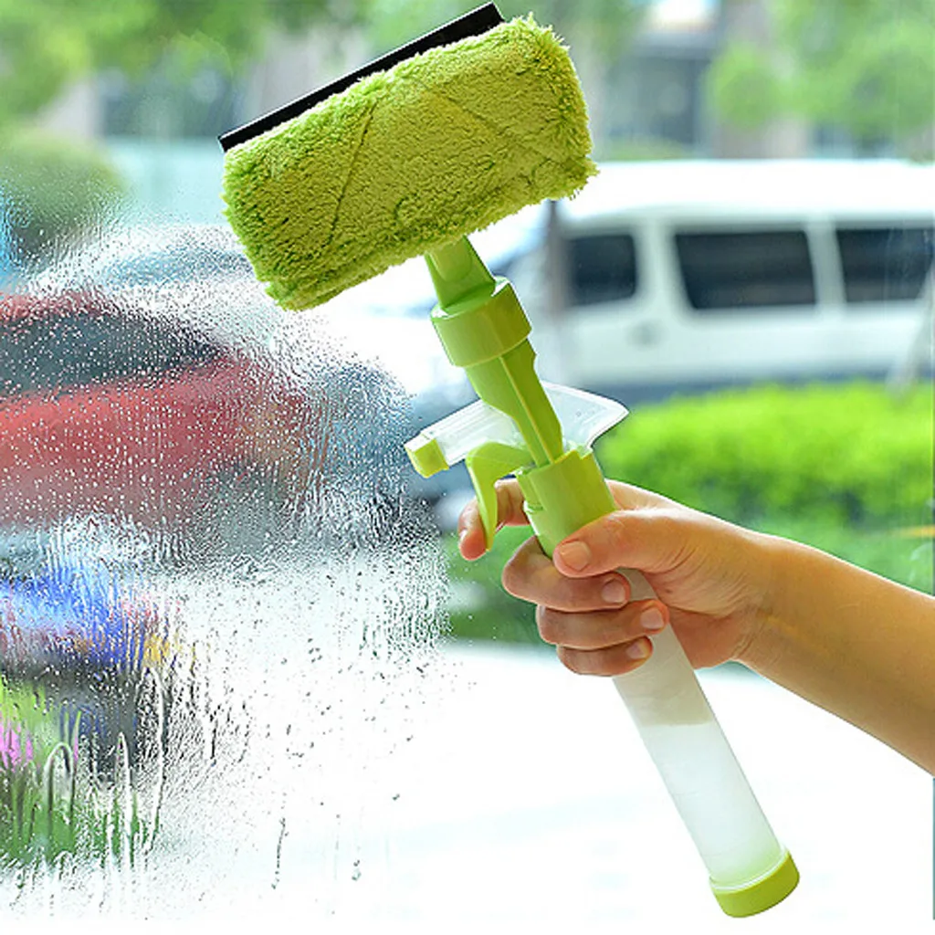 

Magic Multifunctional Water Spray Water Glass Scratch Door Floor Wash Cleaner glass handle cleaner Tools Wiper Washing Brush#g4