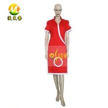 Anime naruto sakura haruno cosplay dress cos disfraces para mujeres niñas rojo sexy vestidos vestidos de noche del partido de halloween apperal