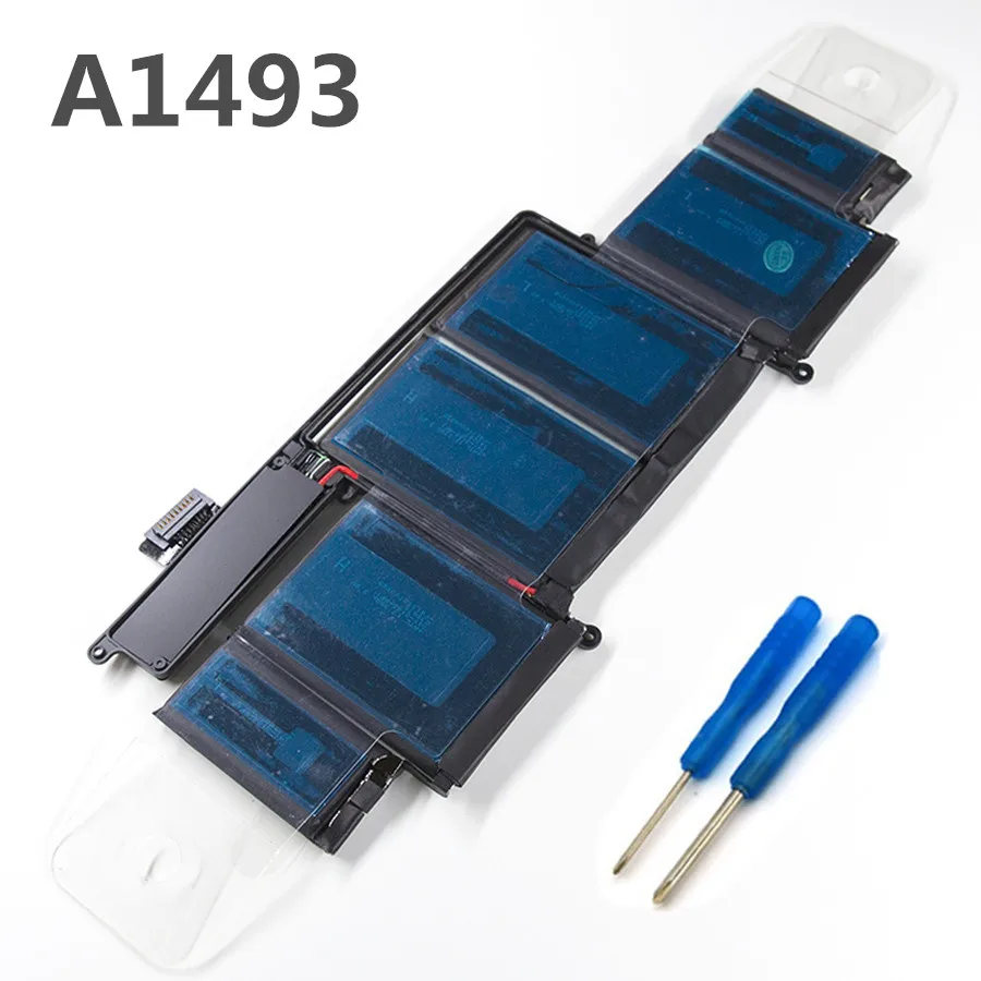 11.34V 6330mAh original laptop battery for Apple Mac book Pro Retina A1502 ME864 ME865 A1493 Free shipping A1493 bateria