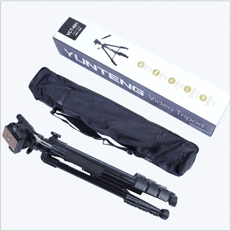 Yunteng-VCT-691-Aluminum-tripod-Professional-Pan-head-for-canon-700D-650D-600D-SLR-Camera-include(5)