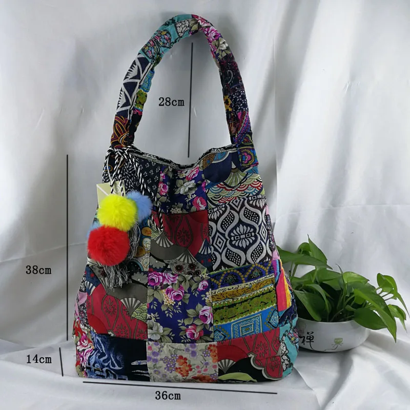 size bags women shoulder national bag women's handbag (2)