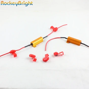 

Rockeybright 50W led decoder error free H1 H3 H4 H7 H8 H11 9005 9006 led Turning Signal light led lamp error decoderl canceller
