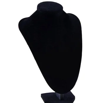 

Durable Black Mannequin Necklace Jewelry Pendant Display Stand Holder Show Decorate Bracelet Jewelry Organizer Display Stand