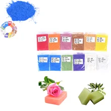 Baru Makeup Eyeshadow Bubuk Sabun Perawatan Kulit Buatan Tangan Sabun Sehat Mineral Alami Mika Bubuk Diy untuk Sabun Pewarna Sabun Pewarna 10G(China)