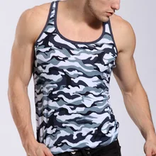 Модные Безрукавки для женщин камуфляж Для мужчин Летняя майка O Средства ухода за кожей Шеи комфорт Модальные Jogger одежда майку джоггеры Майка хорошего качества V6