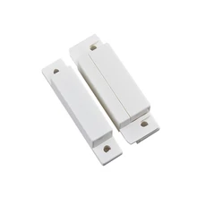 Wired Door Window Sensor Alarm Door Magnetic Alarm Contact Magnetic Sensor For GSM Home Alarm System Security Detector Hot Sale