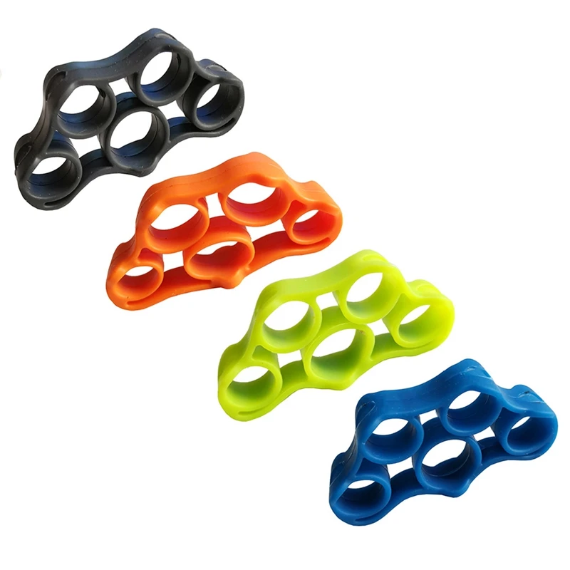 

New Portable Fitness Hand Finger Trainer Pull Ring Band Tension Tool Strength Exerciser Training Finger Rehabilitation Trainer