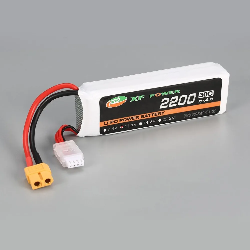 Аккумуляторная батарея XF POWER 11 1 В 2200 мАч 30C 3S 3S1P Lipo XT60 для радиоуправляемого FPV