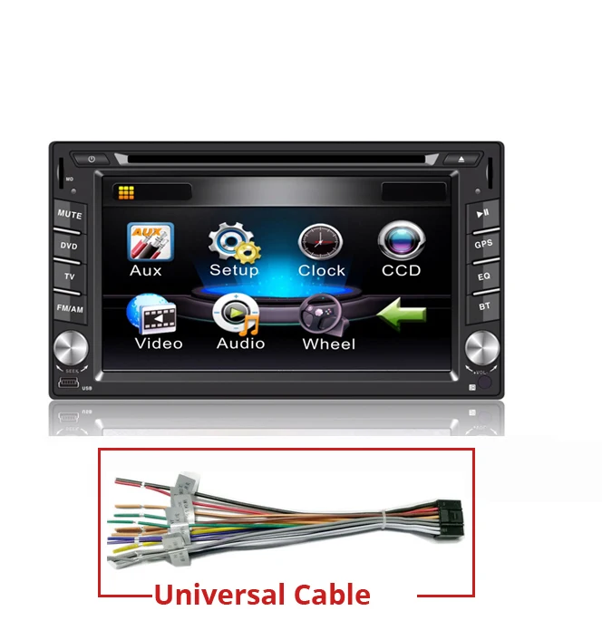 2 din Android WINCE универсальный автомобильный Радио 2din gps DVD мультимедиа для Nissan pathfinder Xtrail VW Polo Golf Toyota hyundai - Цвет: Wince For Universal