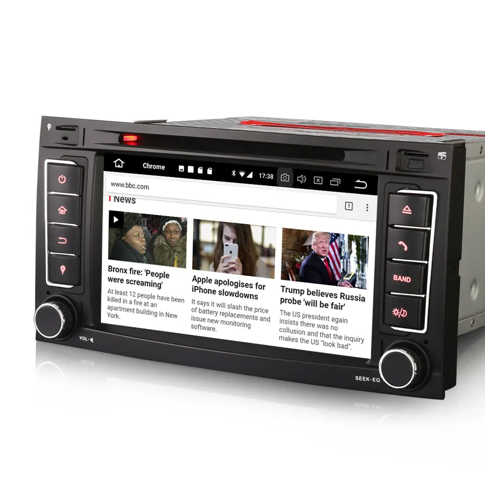 Flash Deal 7" Android 9.0 OS Car DVD Multimedia Navigation GPS Radio for Volkswagen Touareg 2004-2010 & Volkswagen T5 Multivan 2004-2009 3