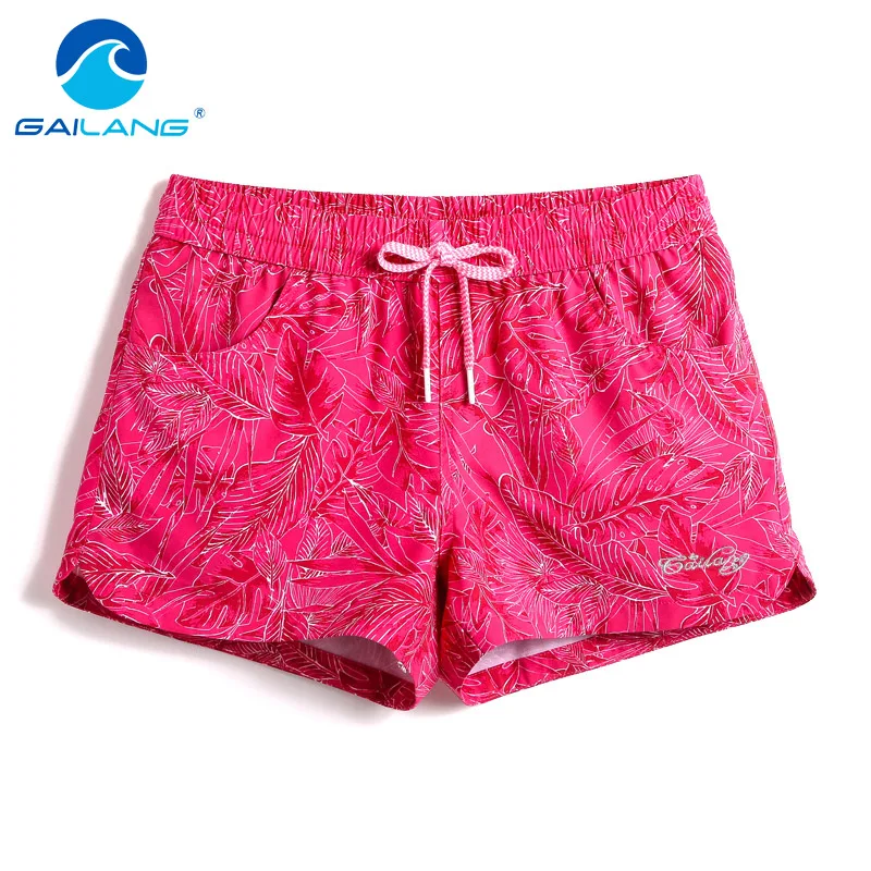 Gailang Brand Women Shorts Quick Drying Swimwear Swimsuits Woman Shorts