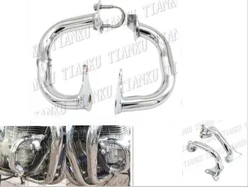 

Chromed Metal Engine Guard Crash Bar For Honda CB 750 CB750 1993-2014