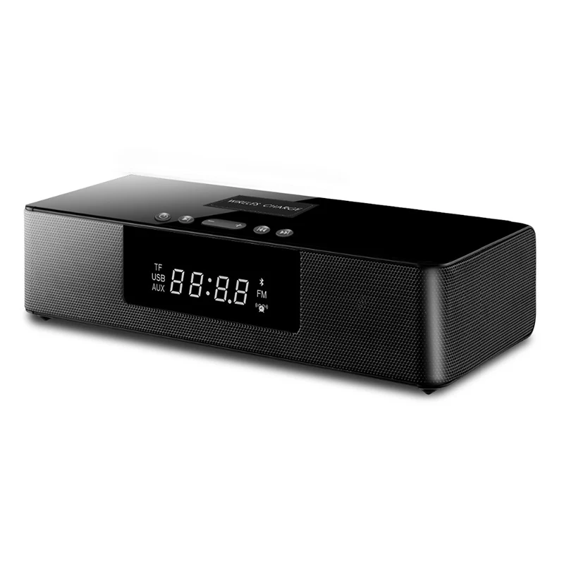

Wireless Bluetooth Column Soundbar Stereo Speaker Powerful TV Home Theater 4.0A Built-in Battery Sound Bar TF USB NFC Display