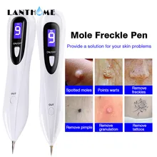 Stylo Laser à écran LCD à 9 niveaux pour soins de la peau, étiquette de tatouage, taches foncées, verrues, élimination des taches de rousseur, outils de beauté du visage et du corps