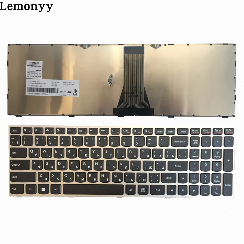  Russian/RU laptop keyboard FOR Lenovo G50 Z50 B50-30 G50-70A G50-70H G50-30 G50-45 G50-70 G50-70m Z