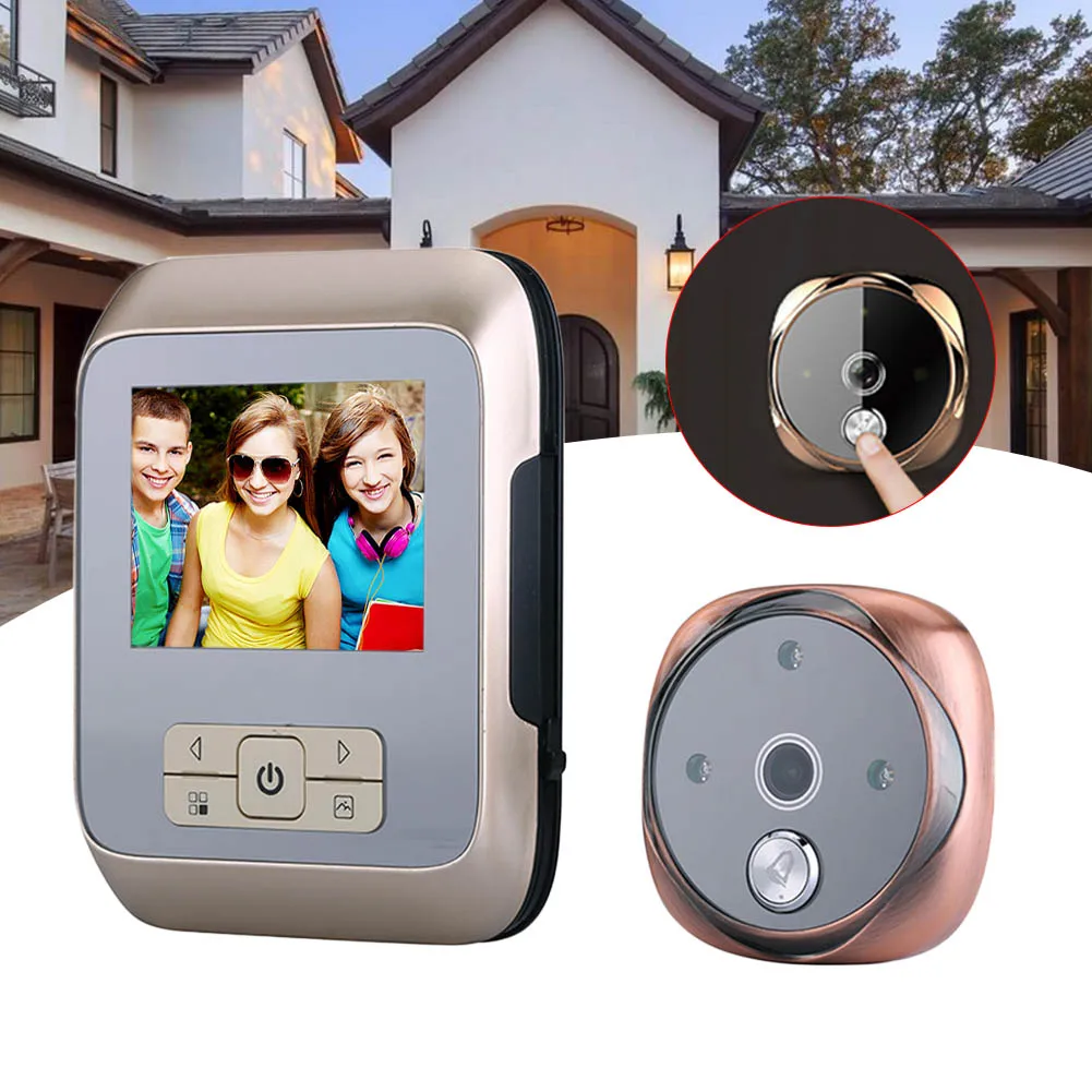 

Wireless Video Doorbell Infrared Night Vision 170 Wide Angle HD Doorbell LCC77