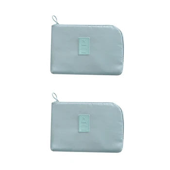 

AUAU-2 Pieces Of Portable Personality Cosmetic Bag Ladies Storage Bag Portable Oxford Cloth Storage Bag Cosmetic Bag Travel Ba