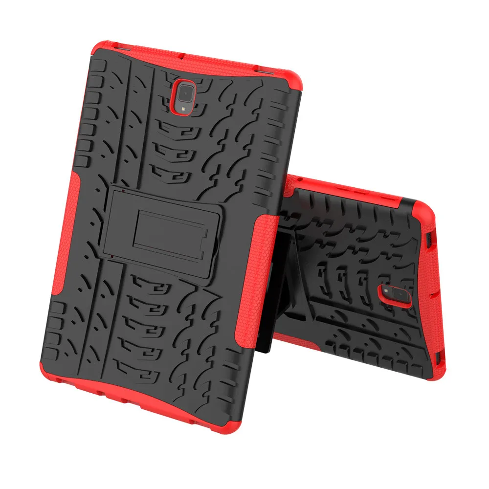 

Case For Samsung Galaxy Tab S4 10.5 SM-T830 T835 Tablet Amor Case Color Grain TPU+PC Heavy Duty Case Hybrid Rugged Rubber PC