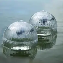 1 шт. Солнечная энергия лампа для бассейна Солнечная Вода плавающая лампа надувной коврик для бассейна лампа светодиодный украшения для двора лампа энергия магический шар лампа