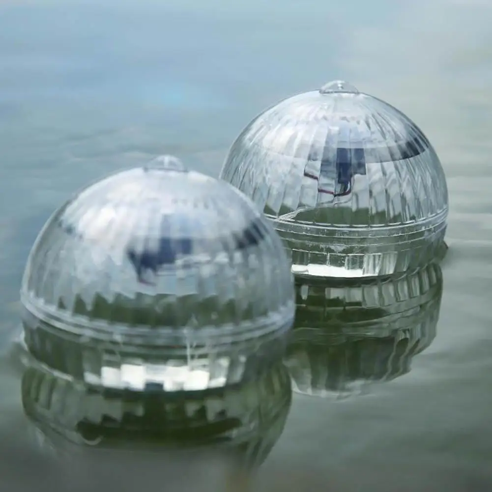 

1PC Solar Power Lamp Pool Solar Water Floating Lamp Pool Floating Lamp LED Courtyard Decorative Lamp Energy Lamp Magic Ball Lamp