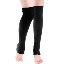 Зимние Экстра длинные гетры, Сапоги выше колена, вязаные, для танцев, для взрослых, для отдыха, длинные колготки, до бедра, гетры для женщин