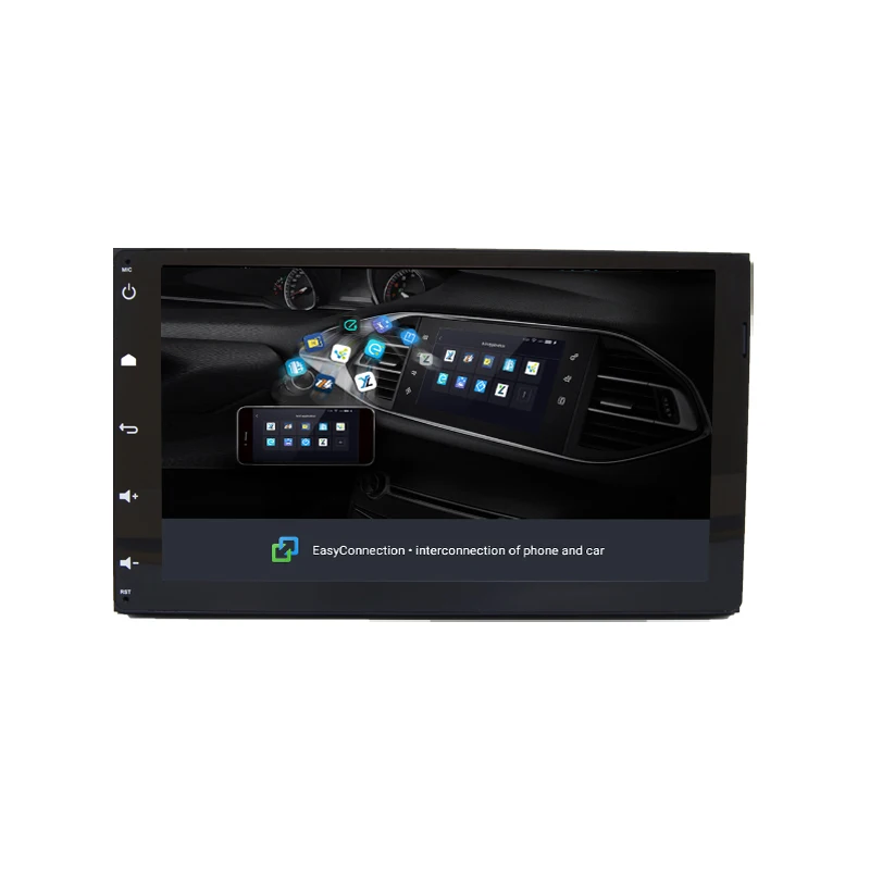 Cheap YAZH 2 Din Android Car Stereo For Toyota Fortuner 2016 / Sienna 2015 / Prius /corolla 2018 GPS Multimedia Radio AUX Bluetooth 2