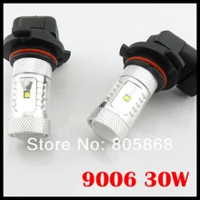HB4 9006 LED 30 Вт кри фишек водить авто светодиодные фары высокой мощности Driver дневной Бег лампы ультрафиолетовой долгий срок службы