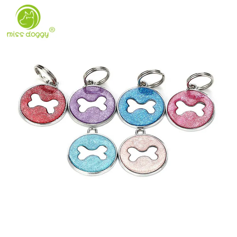 Wholesale 100pcs/Lot Customized Dog Tag Personalized Engraved Dogs Cat