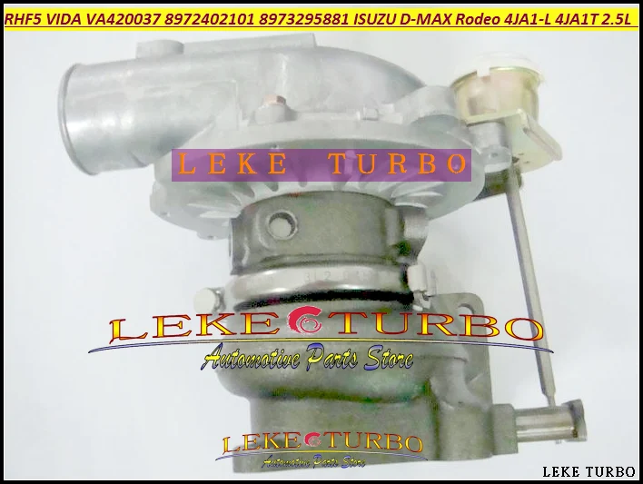 RHF5 VIDA VA420037 8972402101 8973295881 Turbo For ISUZU D-MAX Rodeo Pickup 4JA1L 4JA1T 2.5L 136HP (5)