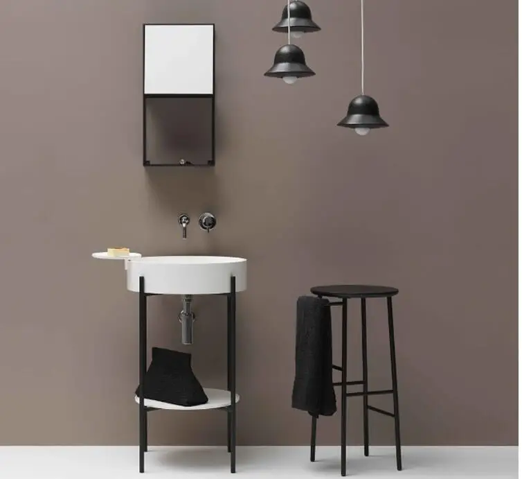 Nordic bar stool wrought iron solid wood European bar stool bar stool modern minimalist chair bar chair high stool Nordic bar stool wrought iron solid wood European bar stool bar stool modern minimalist chair bar chair high stool