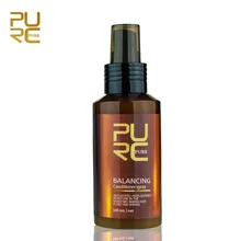 1x100 мл PURC балансировки Кондиционер для волос спрей, анти-статические помехи, восполняет запасы влаги, Марокканское аргановое масло, что делает волосы податливый P15