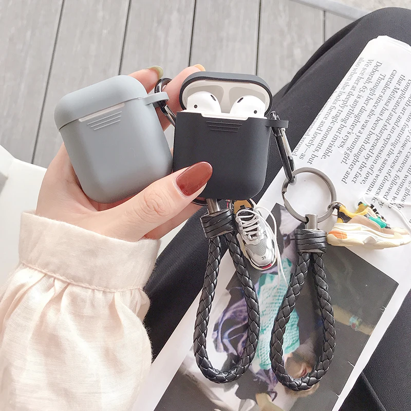 Роскошный Париж спортивная обувь тройной S беспроводной наушники зарядный чехол сумка для Apple AirPods 1 2 мягкий силиконовый Bluetooth коробка гарнитура