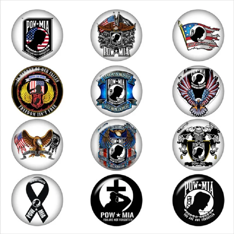POW-MIA-eagle-US-ARMY-glass-snap-button-jewelry-DIY-Round-photo-cabochons-flat-back-DA1304.jpg_640x640