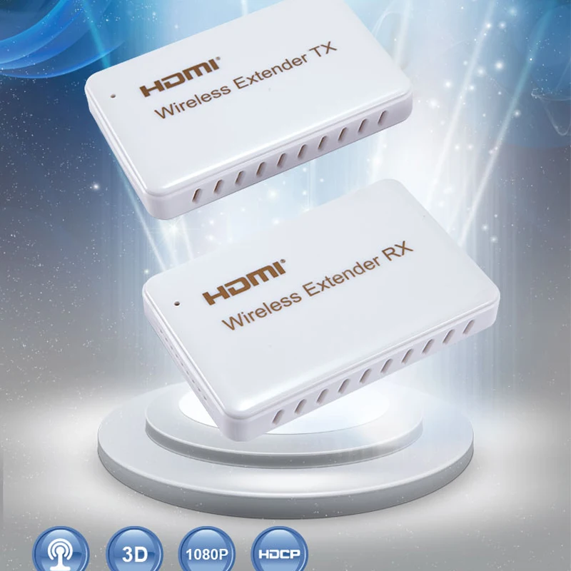 Новый HDMI беспроводной расширитель передачи до 30 м Поддержка 1 4 HDCP 3D 1080P