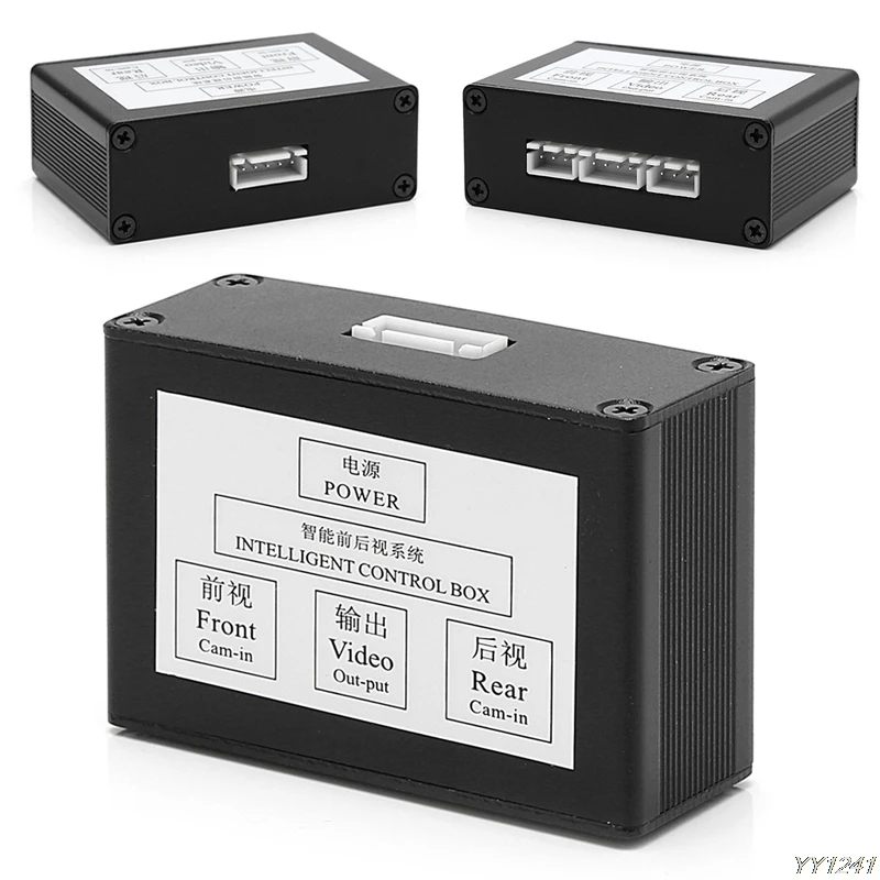 Parking Intelligent Control Box 2Ch Car font b Camera b font Image Video Automatic Switch Parking