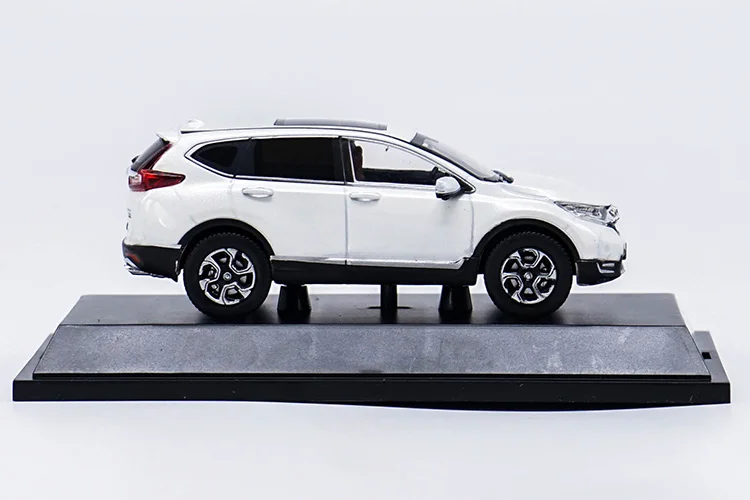 1:43 Honda CR-V белая SUV литая модель автомобиля Горячая CRV CR V