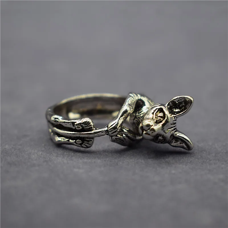 Винтажные кольца Сфинкс Модные Ретро стиль Сфинкс кошачьи кольца для мужчин и женщин Сфинкс кошачьи ювелирные изделия