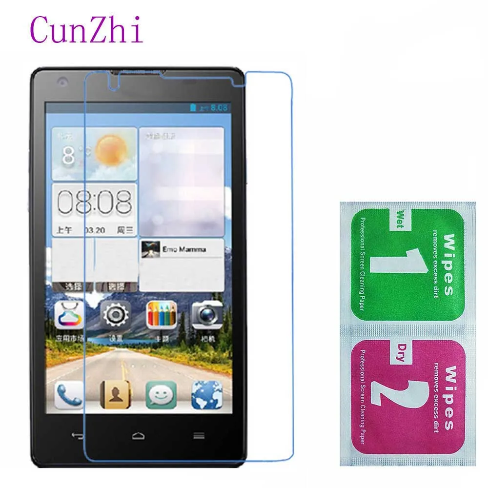 TPU HD Screen Protector Film For Huawei G700 Soft Ultra Nano Tempered Explosion proof Protective 2PCS | Мобильные телефоны и