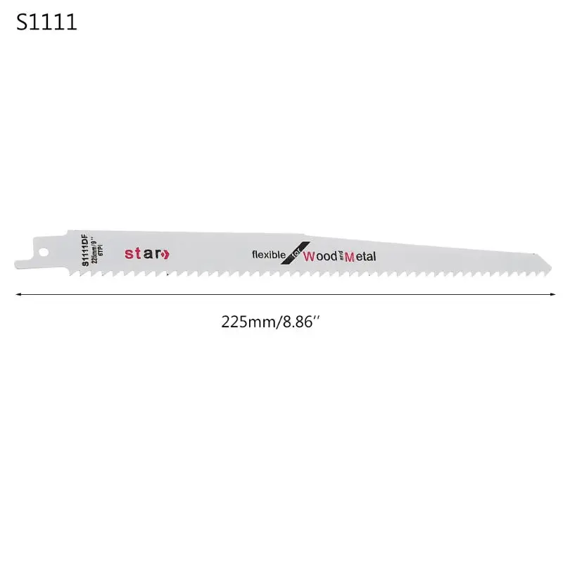 Высокоуглеродистая сталь S1111DF 225 мм 9 &quotсабельная пила эффективная Гибкая для