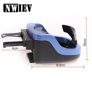 

NWIEV Car drinks rack air outlet rack For Lada Granta Vesta Volvo XC60 S60 Toyota Corolla CHR Yaris Peugeot 307 206 207 407 508