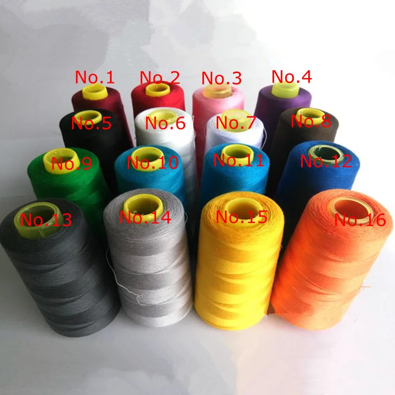 Heavy Duty Polyester Sewing Thread For Jeans Canvas, 3000 Yards/spool Jeans  Sewing Shoes Bag Hard Craft Thread 2 Colors - Sewing Threads - AliExpress