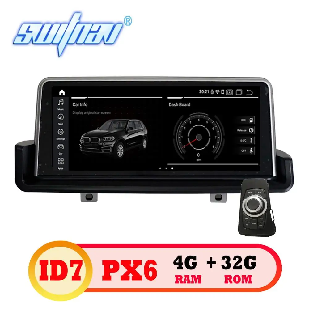 

Android 9.0 ID7 CAR DVD FOR BMW E90 (2006-2012) for left driver with iDrive player audio Multimedia stereo monitor ips screen