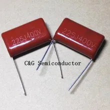 10 шт. 400 V 225J 2,2 мкФ 400 V 225 Конденсатор CBB 5% 20 мм CBB Металлизированный пленочный конденсатор