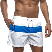 2019 Beach Shorts Men Swim Shorts Board Swimwear Swimming Trunk Surf Boardshorts Bathing Suit Lined Mens Gym Sport Running Short godsen men s swimming trunk beach shorts