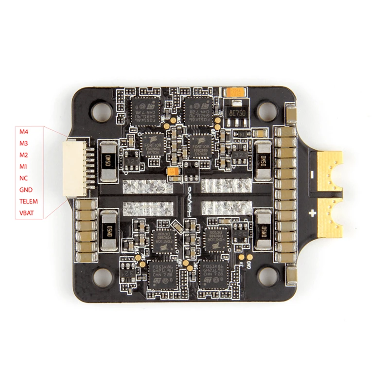 Holybro Tekko32 4in1 35A ESC DSHOT BLHELI32 прошивка изначально поддерживает функцию телеметрии для