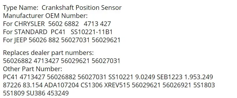 56026921 56026882 PC41 56027031 CSS51 PC97  12