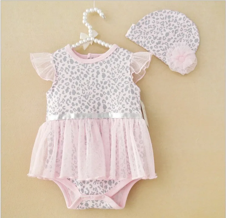 1pcs baby rompers lace girls Dress Clothes Newborn Baby ...